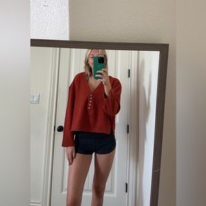 Urban outfitters orange sweater
